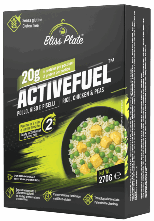 ActiveFuel™ – Pollo con riso integrale e piselli (20g proteine)